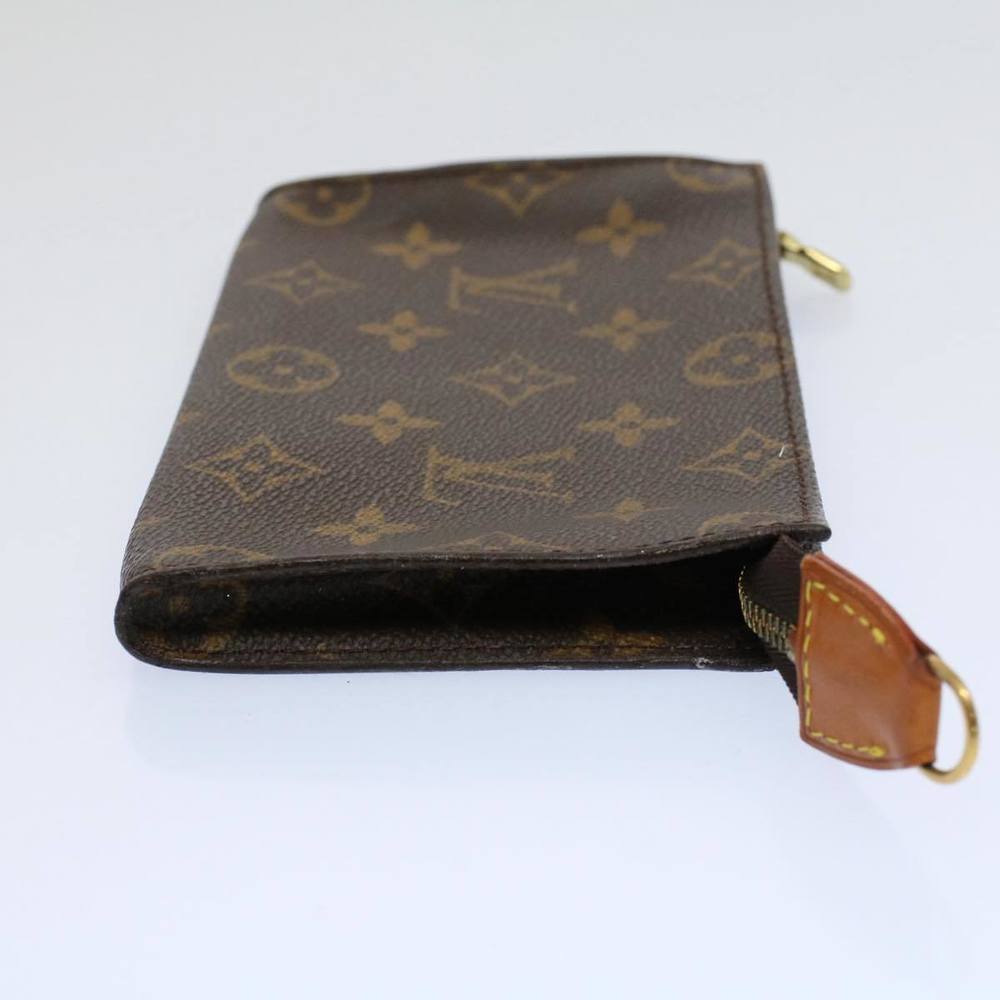 LOUIS VUITTON Monogram Bucket PM Accessory Pouch LV Auth 57646 - Picture 4 of 16